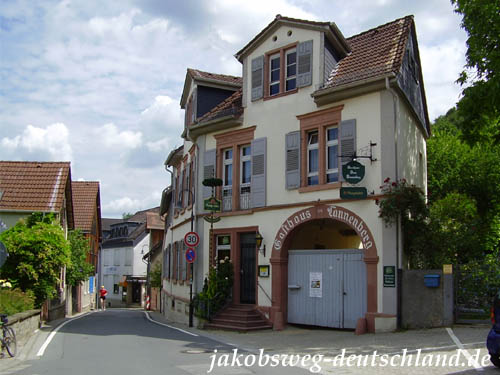 Gasthaus Tannenberg in Jugenheim