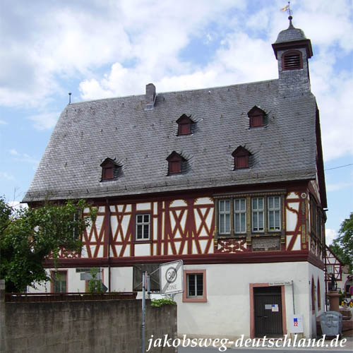 Das historische Rathaus in Seeheim